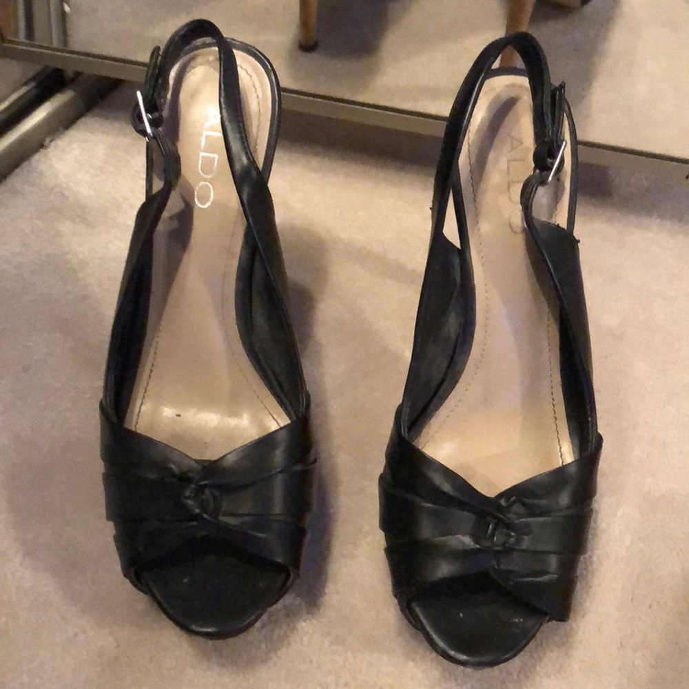 Black heels